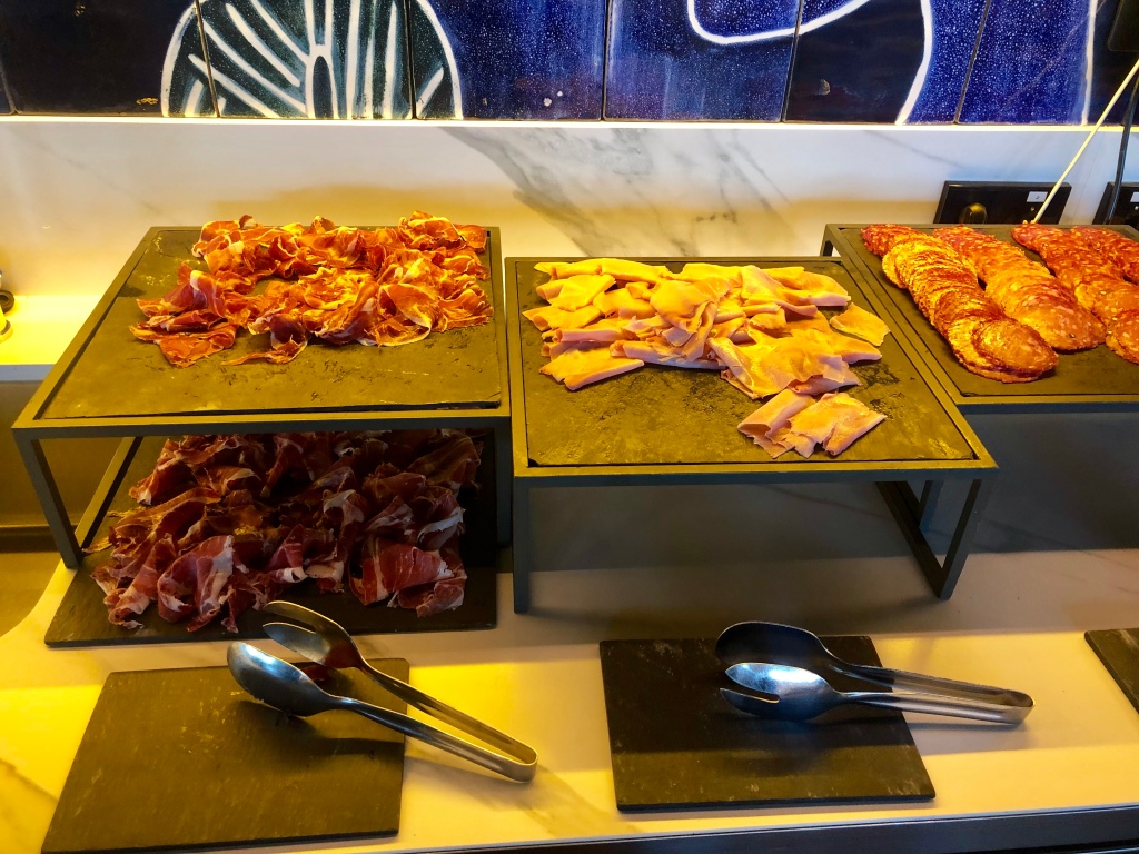 W Barcelona breakfast cured meat