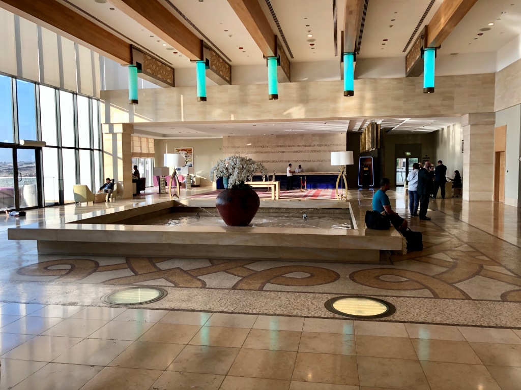 Hilton Dead Sea Resort and Spa lobby